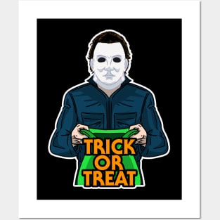 Michael Myers trick or treat Posters and Art